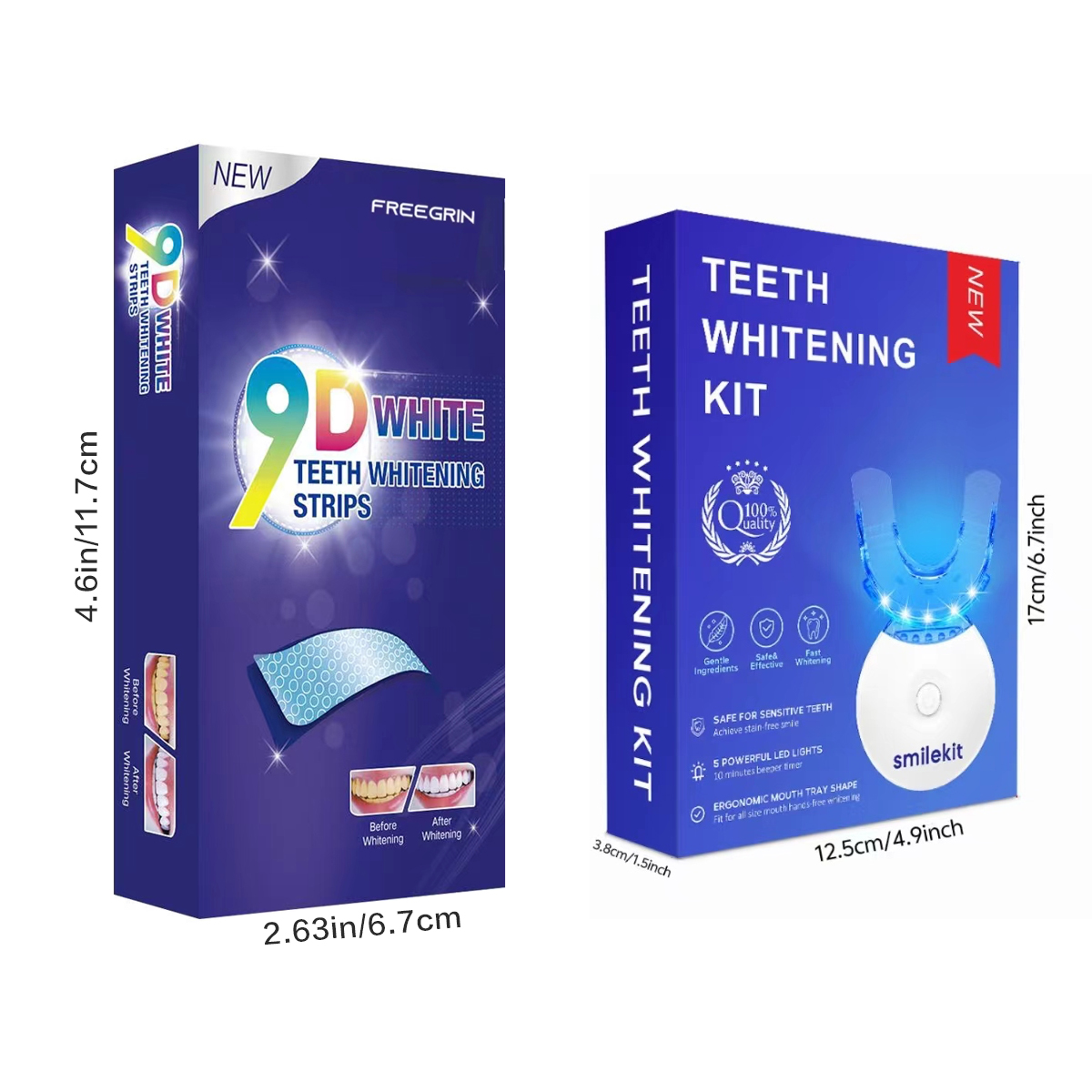 Teeth Whitening Kit - 5X LED L - Teeth Whitening Near Me 评论和价格